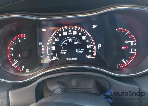 2016 Dodge Durango Sxt из США, поврежденный, VIN 1C4RDJAG8GC466152